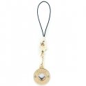 Guess Case GUCPMHGLD Phone Strap Heart Diamond Charm with Zircon Stones Guess Case GUCPMHGLD Phone Strap Heart Diamond Charm with Zircon Stones