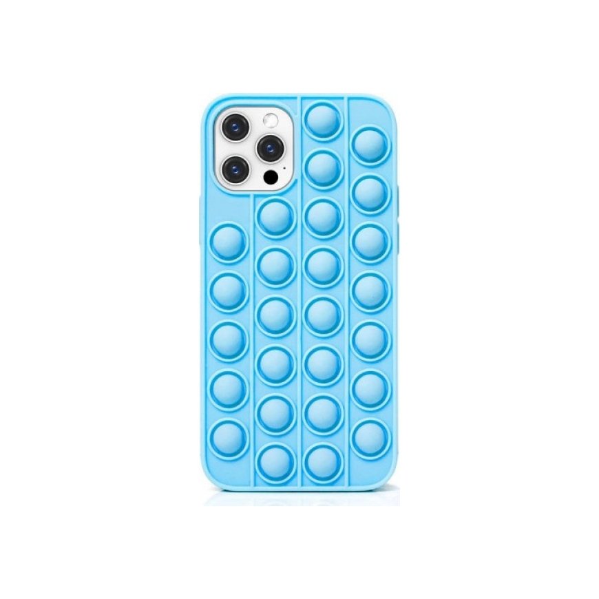Fusion Pop it silicone case for Apple iPhone 12 | 12 Pro blue