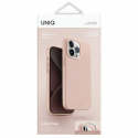 Uniq Lino Hue iPhone 15 Pro Max 6.7" case Magclick Charging pink / blush pink