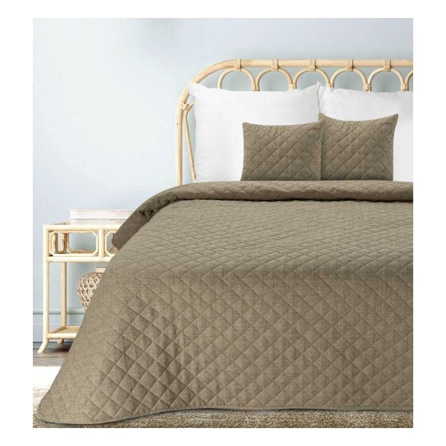 Eurofirany CHON/LEN/1/C.BEŻ 170X210 C.BEŻ Bedspread