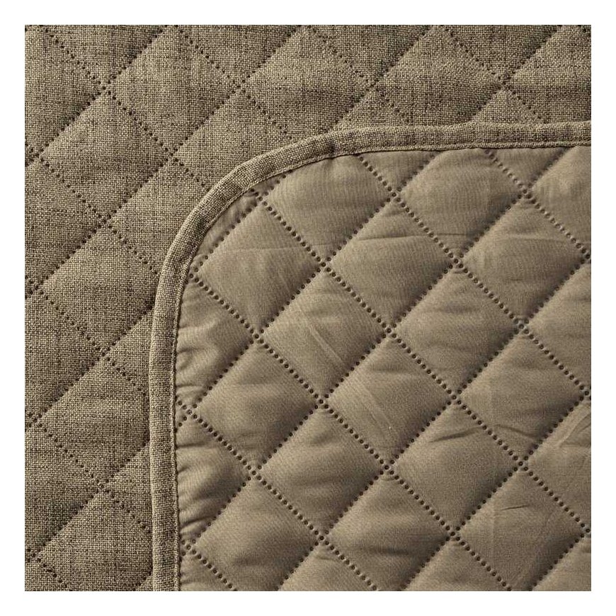 Eurofirany CHON/LEN/1/C.BEŻ 170X210 C.BEŻ Lovatiesė – 4