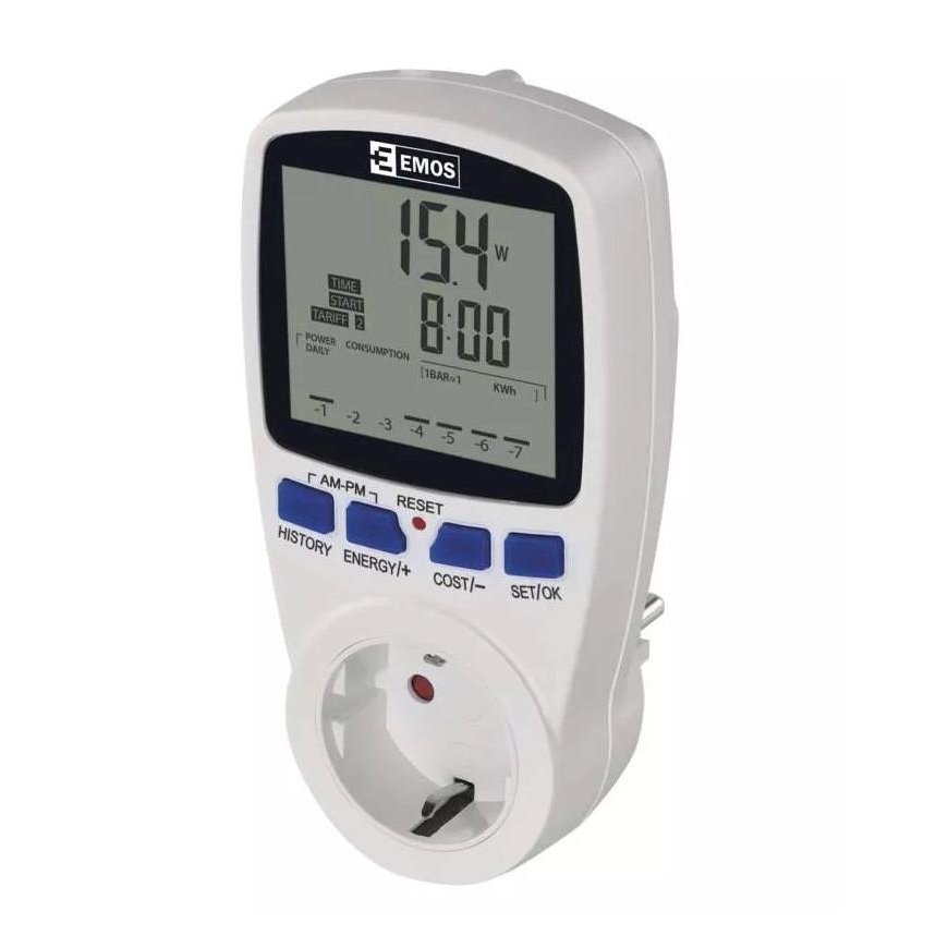 Emos Electric energy meter 230Vac, 16A