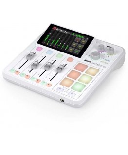 Rode RodeCaster DUO - Audio Production Studio - White Edition