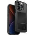 Uniq Air Fender ID dėklas iPhone 15 Pro Max 6.7" pilkai/rūkytai pilkai atspalvio Cardslot Uniq Air Fender ID dėklas iPhone 15 Pro Max 6.7" pilkai/rūkytai pilkai atspalvio Cardslot