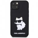 Karl Lagerfeld case for iPhone 14 Plus 6.7" KLHCP14M3DRKHNK black hardcase 3D Rubber Choupette NFT Karl Lagerfeld case for iPhone 14 Plus 6.7" KLHCP14M3DRKHNK black hardcase 3D Rubber Choupette NFT