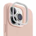 Uniq Lino Hue iPhone 15 Pro 6.1" case Magclick Charging pink / blush pink Uniq Lino Hue iPhone 15 Pro 6.1" case Magclick Charging pink / blush pink