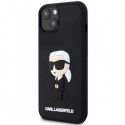 Case Karl Lagerfeld KLHCP14M3DRKINK iPhone 14 Plus 6.7" black/black hardcase Rubber Ikonik 3D Case Karl Lagerfeld KLHCP14M3DRKINK iPhone 14 Plus 6.7" black/black hardcase Rubber Ikonik 3D
