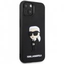 Case Karl Lagerfeld KLHCP14M3DRKINK iPhone 14 Plus 6.7" black/black hardcase Rubber Ikonik 3D Case Karl Lagerfeld KLHCP14M3DRKINK iPhone 14 Plus 6.7" black/black hardcase Rubber Ikonik 3D