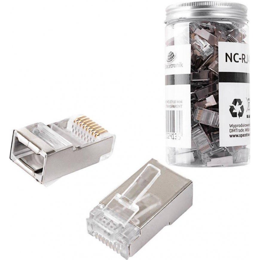 Spacetronik plug RJ45 cat. 5e FTP