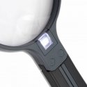 Carson Split Handle magnifier 3.5x Black, Transparent Carson Split Handle magnifier 3.5x Black, Transparent