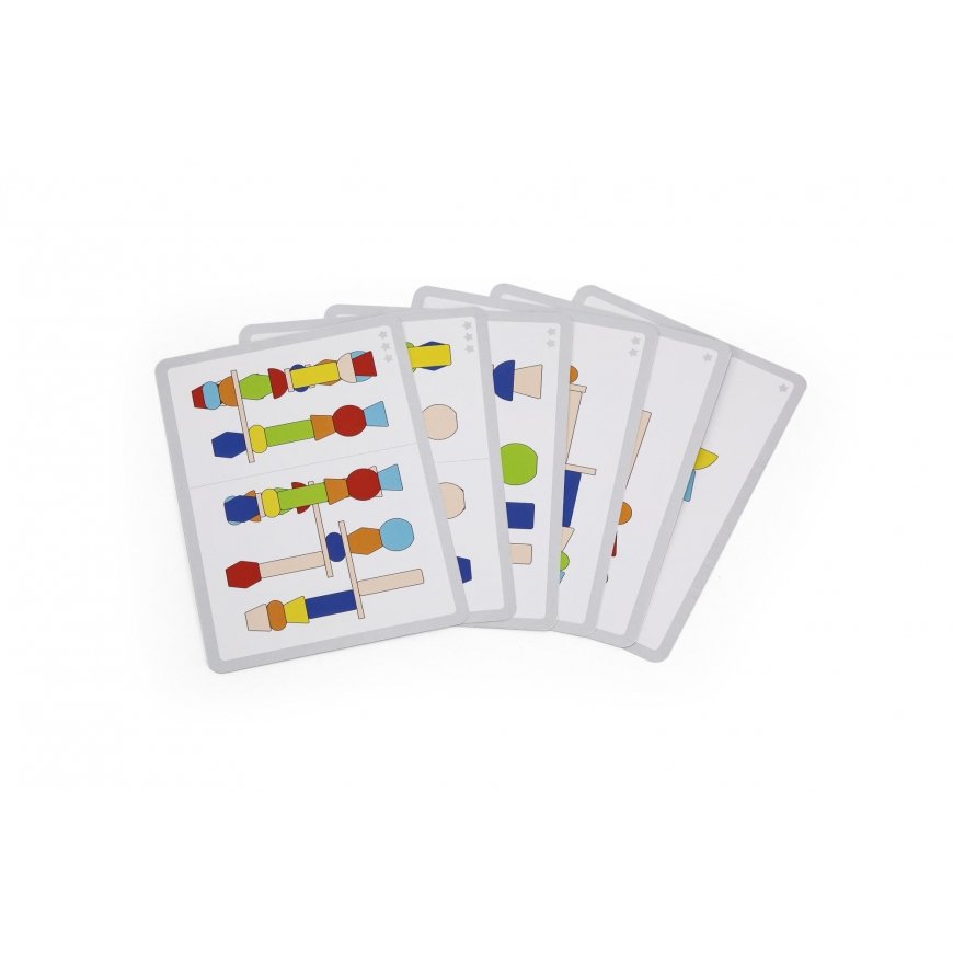 Puzzle Viga 44679 Game - building towers – 3