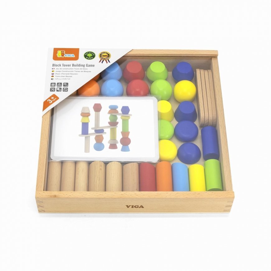 Puzzle Viga 44679 Game - building towers – 5