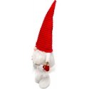 Saska Christmas MIKOŁAJ DEKORACYJNY ZE SREBRNYMI GWIAZDKAMI NA TELESKOPOWYCH NOGACH 50-70CM WHITE Saska Christmas MIKOŁAJ DEKORACYJNY ZE SREBRNYMI GWIAZDKAMI NA TELESKOPOWYCH NOGACH 50-70CM WHITE