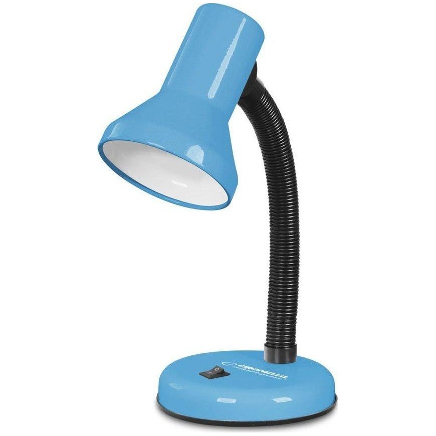 Stalinė lempa Esperanza ELD108B Esperanza lampka biurkowa e27 altair mėlyna – 2