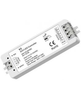 SKYDANCE V3 constant voltage RGB controller, 12-24V, 3x 4A