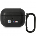 Dėklas BMW BMAP22PVTK AirPods Pro dangtelis juodas/juodas Odinė išlenkta linija Dėklas BMW BMAP22PVTK AirPods Pro dangtelis juodas/juodas Odinė išlenkta linija