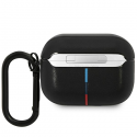 Case BMW BMAP22PVTK AirPods Pro cover black/black Leather curved line Case BMW BMAP22PVTK AirPods Pro cover black/black Leather curved line