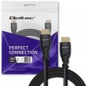 Qoltec Kabelis hdmi v2.1 ultra high speed 8k | 60hz | 26awg | 5m auksinė Qoltec Kabelis hdmi v2.1 ultra high speed 8k | 60hz | 26awg | 5m auksinė