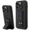 Dėklas BMW BMHCP14X22GSLK iPhone 14 Pro Max 6,7" juodas/juodas kietas dėklas Grip Hot Stamp Dėklas BMW BMHCP14X22GSLK iPhone 14 Pro Max 6,7" juodas/juodas kietas dėklas Grip Hot Stamp