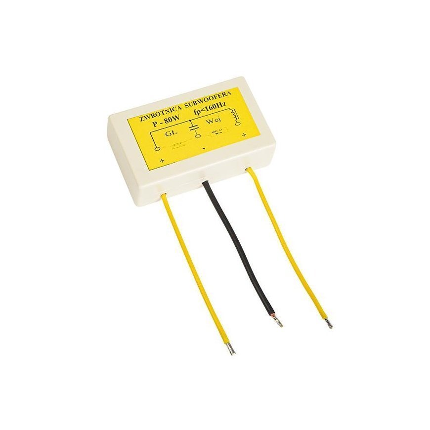 Blow 80 W subwoofer crossover