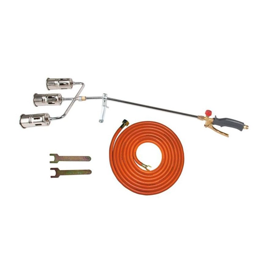 60053 Roof gas burner with triple nozzle 50mm, 99kW, Proline