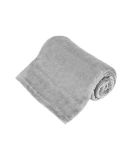 Fleece blanket 150x200 cm TEESA - gray