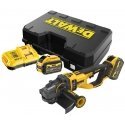 akumuliatorinė kampinis šlifuoklis 230 mm, 54V Li-Ion 2x9,0Ah, FlexVolt DeWALT [DCG460X2-QW] kufer