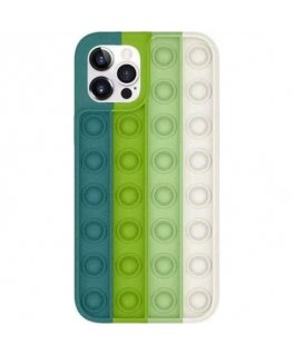 Fusion Pop it silicone case for Apple iPhone 12 Pro Max white -