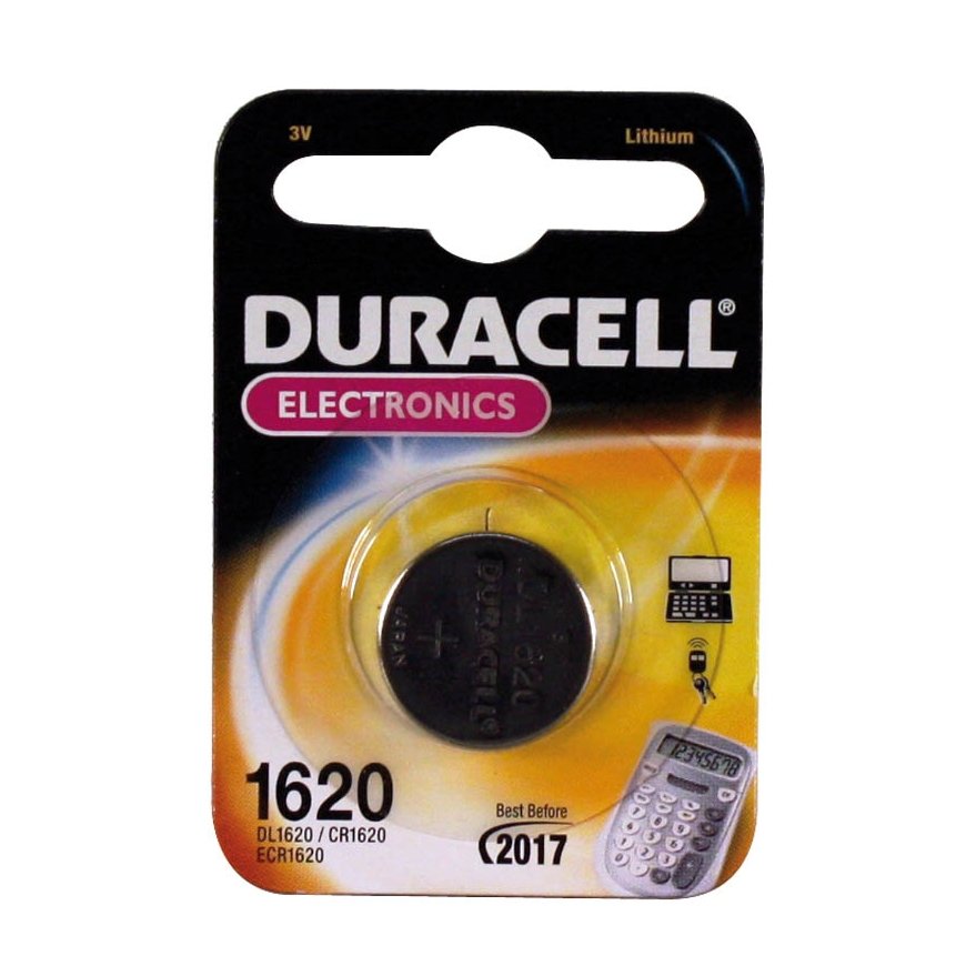 Duracell CR1620 3V Vienreizējas lietošanas baterija