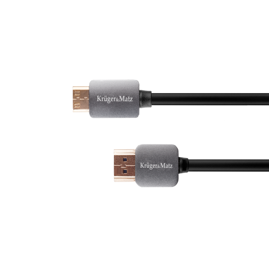 Kruger & Matz HDMI – miniHDMI kabelis (A-C) 1.8m