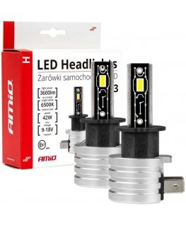 Led automobilių lemputės h-mini h3 amio-03330