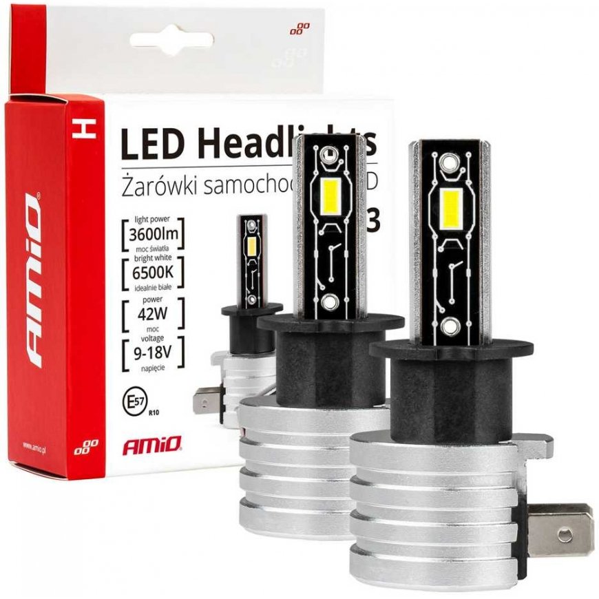 AMiO Led car lights h-mini h3