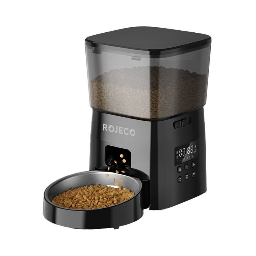Rojeco 2L Automatic Pet Feeder Button