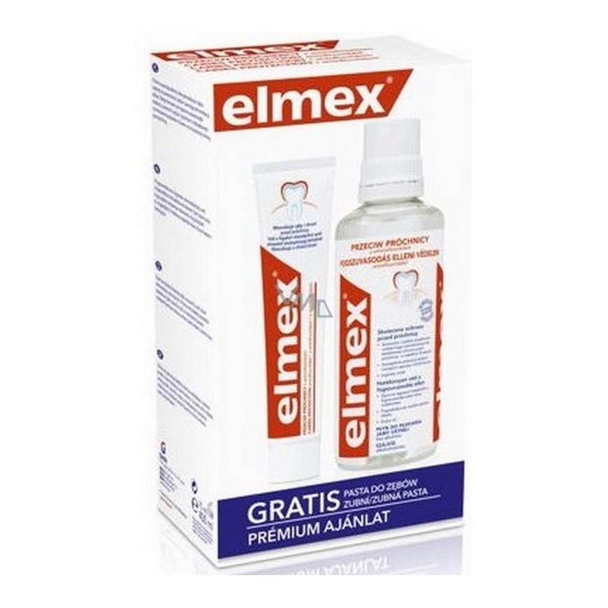 Elmex set in Anti-Caries cartridge (mouthwash