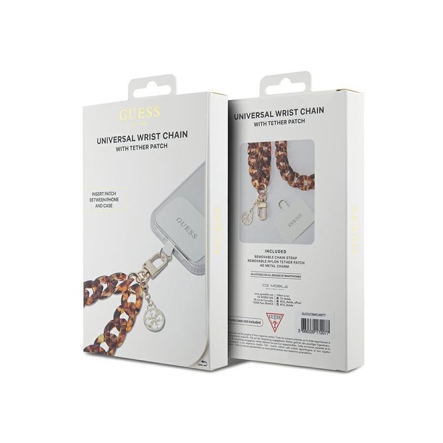 Guess GUOUCBMC4MT Universal Large Arm Strap Acetate Acrylic 4G Charm Case – 2