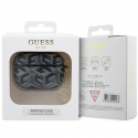 Guess Case for AirPods Pro GUAPPGCE4CK Black Gcube Classic Gold Logo W/Charm Guess Case for AirPods Pro GUAPPGCE4CK Black Gcube Classic Gold Logo W/Charm