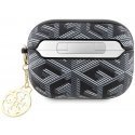 Guess Case for AirPods Pro GUAPPGCE4CK Black Gcube Classic Gold Logo W/Charm Guess Case for AirPods Pro GUAPPGCE4CK Black Gcube Classic Gold Logo W/Charm