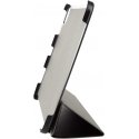 Tactical Book Tri sulankstomas dėklas, skirtas Samsung X710/X716 Galaxy Tab S9 Juodas