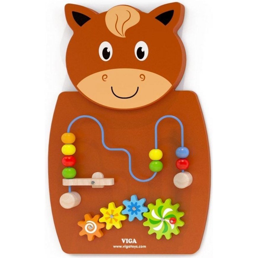 Viga Educational game wall "Horse" – 3