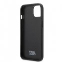 Karl Lagerfeld KLHCP13SPMNIKPI iPhone 13 mini 5,4" kietas dėklas raudona/raudona Monogramos ikonos pleistras