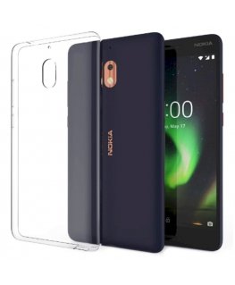 Fusion Ultra Back Case 0.5 mm Silicone Case For Nokia 2.1 Transp