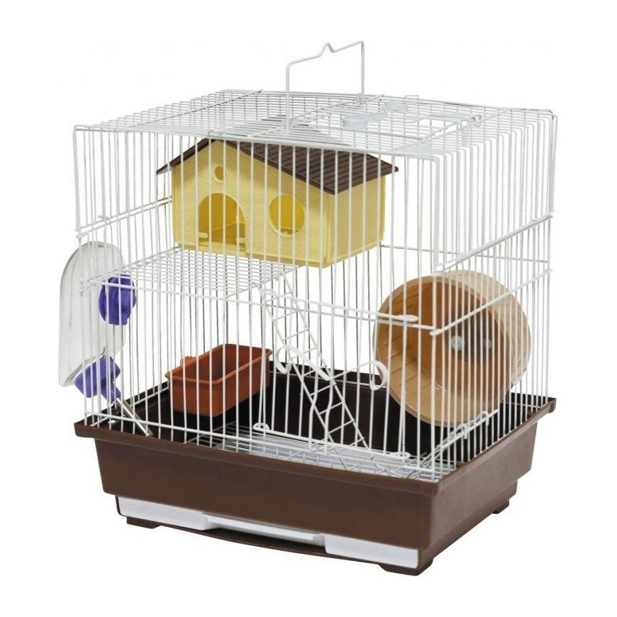 Panama Pet cage for rodents 30x23x31 cm white and/blue