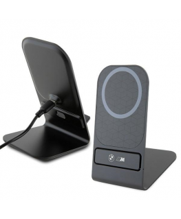 The BMW case is beautiful. induction BMDCSMADGPK 15W black/black M Edition MagSafe