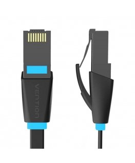 Flat UTP Category 6 Network Cable Vention IBJBD 0.5m Black