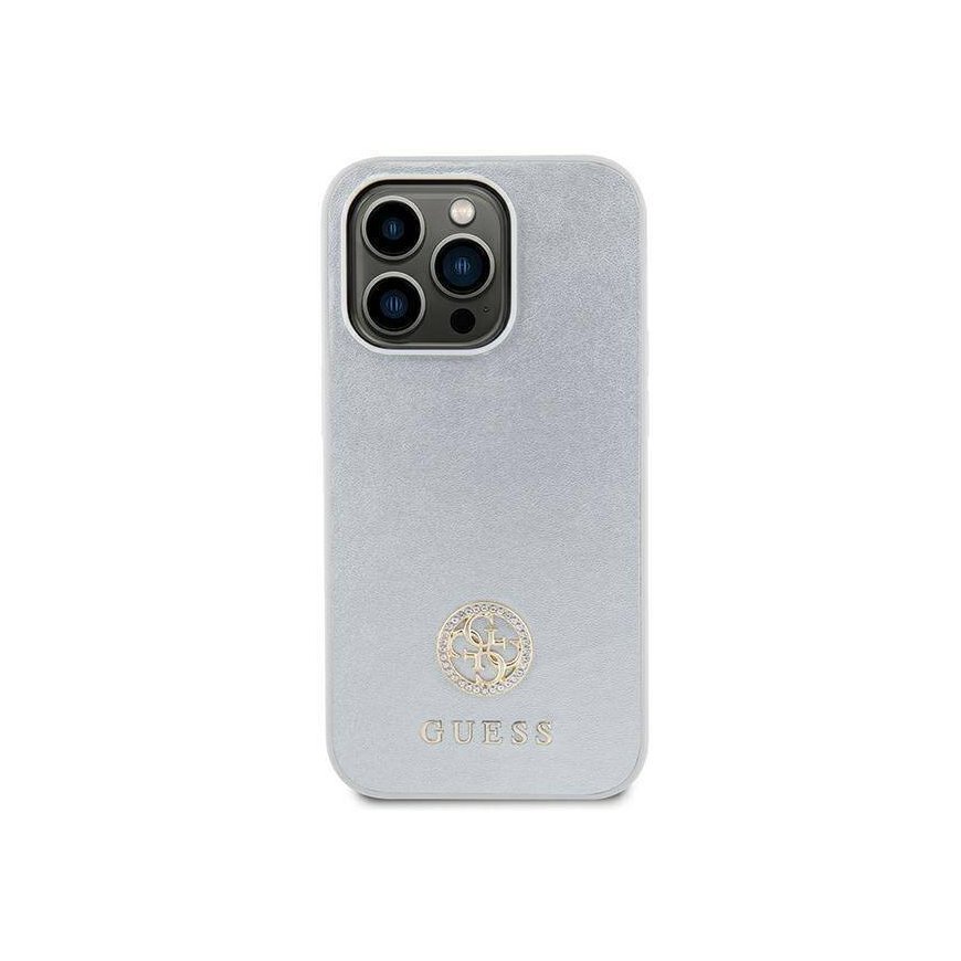 Guess Strass Metal Logo Back Case