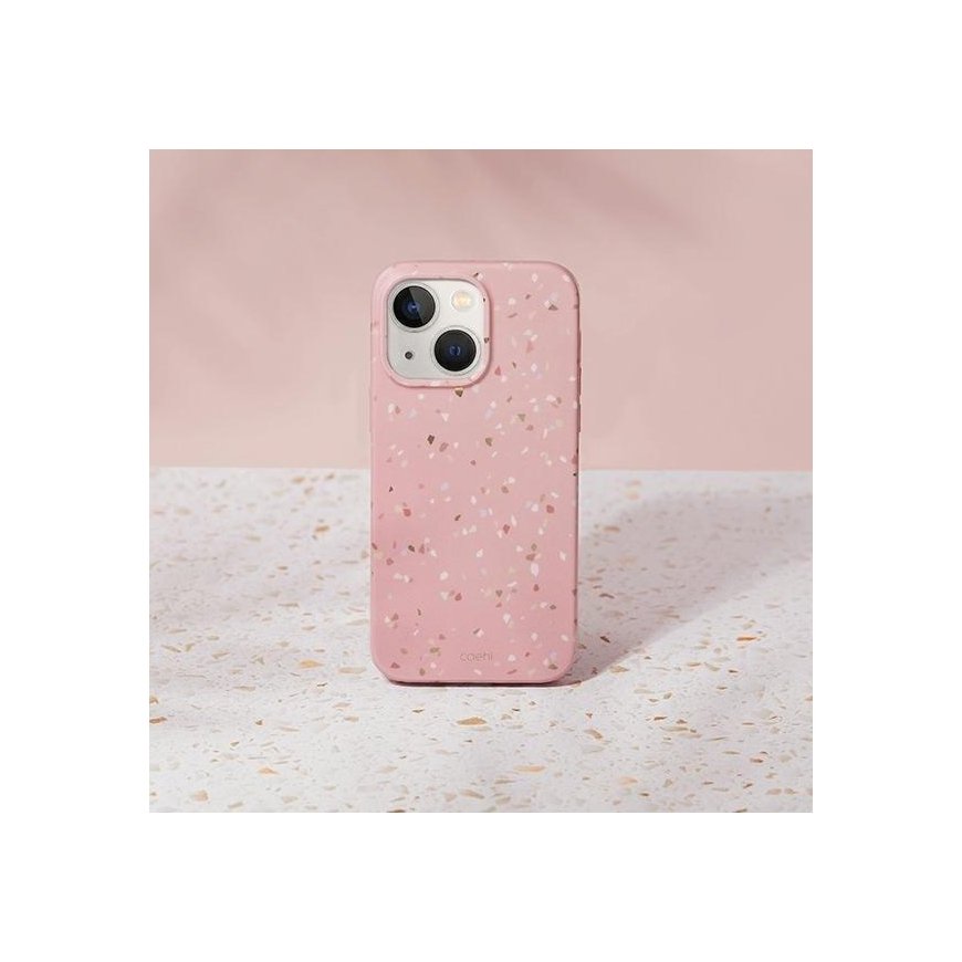 Uniq Case UNIQ Coehl Terrazzo Apple iPhone 14 pink/coral pink