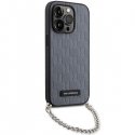 Karl Lagerfeld Case for iPhone 14 Pro Max 6.7" KLHCP14XSACKLHPG Silver Hardcase Saffino Mono Chain Karl Lagerfeld Case for iPhone 14 Pro Max 6.7" KLHCP14XSACKLHPG Silver Hardcase Saffino Mono Chain