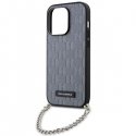 Karl Lagerfeld Case for iPhone 14 Pro Max 6.7" KLHCP14XSACKLHPG Silver Hardcase Saffino Mono Chain Karl Lagerfeld Case for iPhone 14 Pro Max 6.7" KLHCP14XSACKLHPG Silver Hardcase Saffino Mono Chain