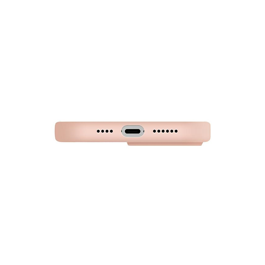 Uniq Unikalus dėklas Lino iPhone 14 Pro 6.1" rožinės/rožinės spalvos skaistalai – 5