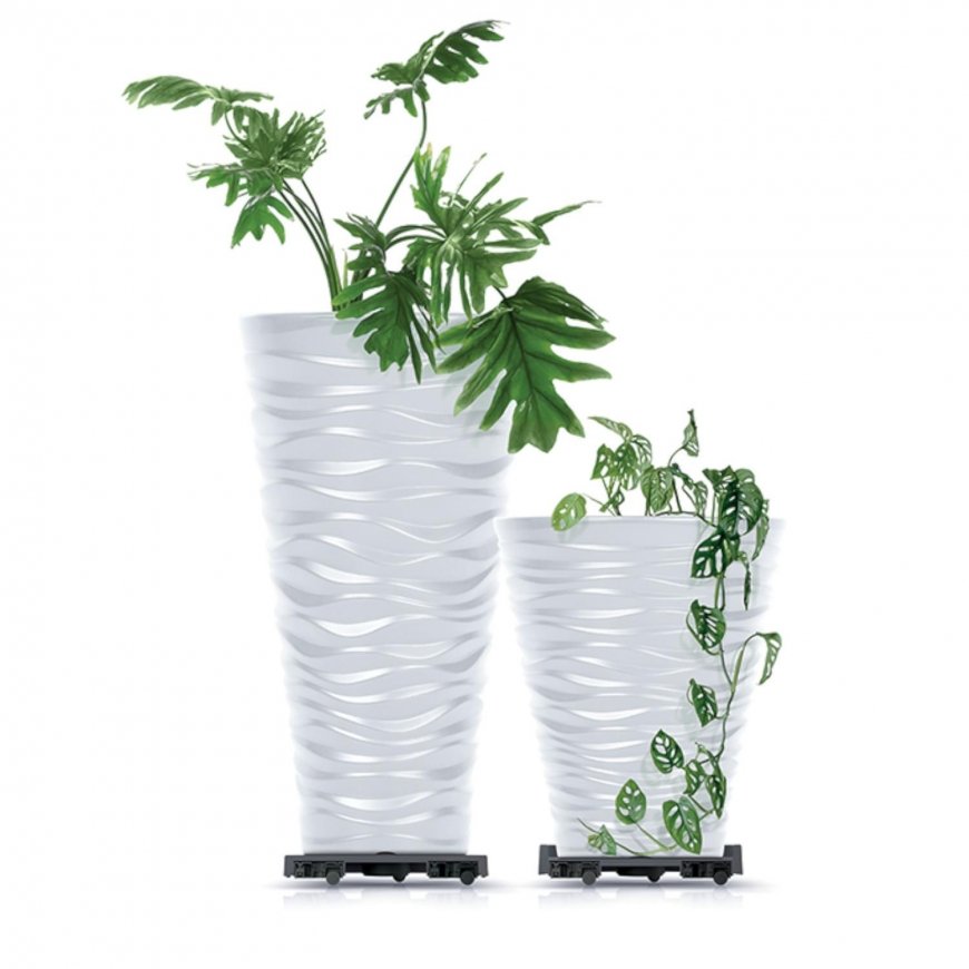 Prosperplast Pot stand on wheels 30 cm – 4